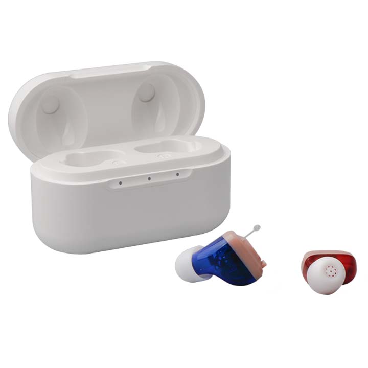 NANO CIC "Completely In Canal" Recharge Hearing Aids